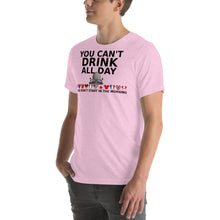 Load image into Gallery viewer, Disney Epcot Drinking Around the World Shirt - You Can't Drink All Day Tee