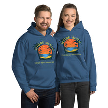 Load image into Gallery viewer, Where I Beach Sunset Hoodie Customizable Beach Name
