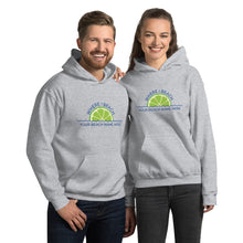Load image into Gallery viewer, Happy Hour Margaritaville Customizable Beach Name Hoodie