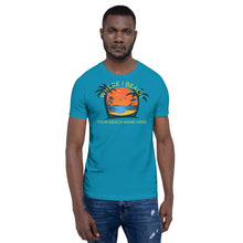 Load image into Gallery viewer, Custom Beach Tee Hammock Sunset Where I Beach T-Shirt