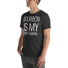Load image into Gallery viewer, Bourbon is my Spirit Animal Short-Sleeve Unisex T-Shirt - Where I Beach