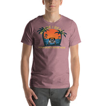 Load image into Gallery viewer, Where I Beach Customizable Short-Sleeve Unisex T-Shirt - Where I Beach