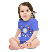 Load image into Gallery viewer, Drinking Around the World Baby short sleeve one piece - Where I Beach