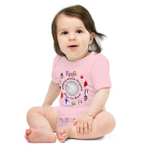Load image into Gallery viewer, Drinking Around the World Baby short sleeve one piece - Where I Beach