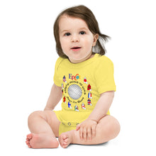 Load image into Gallery viewer, Drinking Around the World Baby short sleeve one piece - Where I Beach
