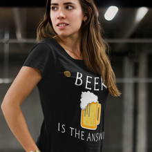 Load image into Gallery viewer, Beer is the Answer Unisex T-Shirt - Cabo Easy
