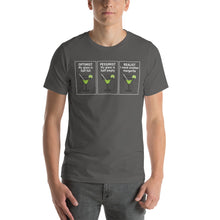 Load image into Gallery viewer, Optimist, Pessimist, and Realist Margarita Drinking Unisex T-Shirt - Cabo Easy