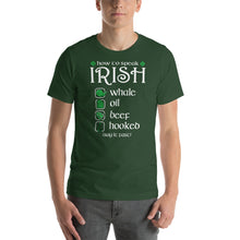 Load image into Gallery viewer, How To Speak Irish T-Shirt Happy Hour Saint Patrick's Day Whale Oil Beef Hooked Irish Saint Patty's Tee