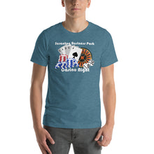 Load image into Gallery viewer, Scranton Business Park Casino Night Dunder Mifflin Short-Sleeve Unisex T-Shirt - Cabo Easy