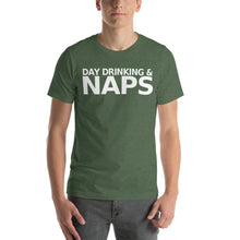 Load image into Gallery viewer, Day Drinking and Naps Short-Sleeve Unisex T-Shirt - Cabo Easy