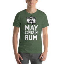 Load image into Gallery viewer, May Contain Rum Funny TShirts Pirate Life Unisex Tees for Men and Women