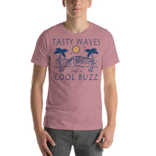 Load image into Gallery viewer, Tasty Waves and a Cool Buzz Unisex T-Shirt - Cabo Easy