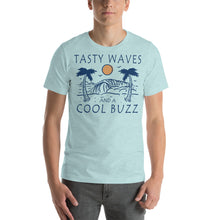 Load image into Gallery viewer, Tasty Waves and a Cool Buzz Unisex T-Shirt - Cabo Easy