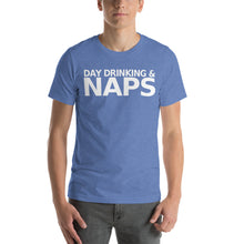 Load image into Gallery viewer, Day Drinking and Naps Short-Sleeve Unisex T-Shirt - Cabo Easy