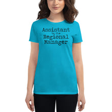 Load image into Gallery viewer, Assistant to the Regional Manager Women's short sleeve t-shirt - Cabo Easy