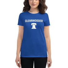 Load image into Gallery viewer, Clearwooder Philadelphia Baseball Clearwater Florida Harper Women's T-Shirts Phillies
