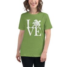 Load image into Gallery viewer, Love Sea Turtles Women's short sleeve t-shirt