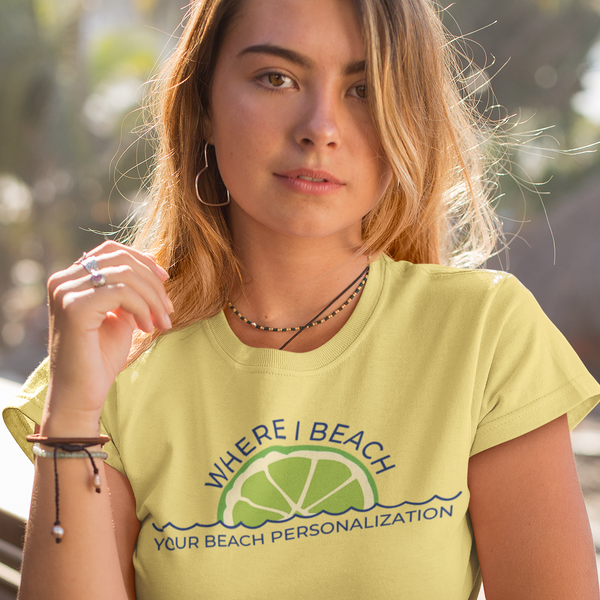 Customizable Beach T-Shirts