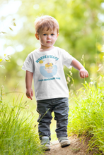 Load image into Gallery viewer, Toddler Beach Tee Customizable Name T-Shirt
