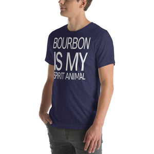 Bourbon is my Spirit Animal Short-Sleeve Unisex T-Shirt