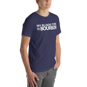 My Blood Type is Bourbon Short-Sleeve Unisex T-Shirt