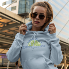 Load image into Gallery viewer, Happy Hour Margaritaville Customizable Beach Name Hoodie
