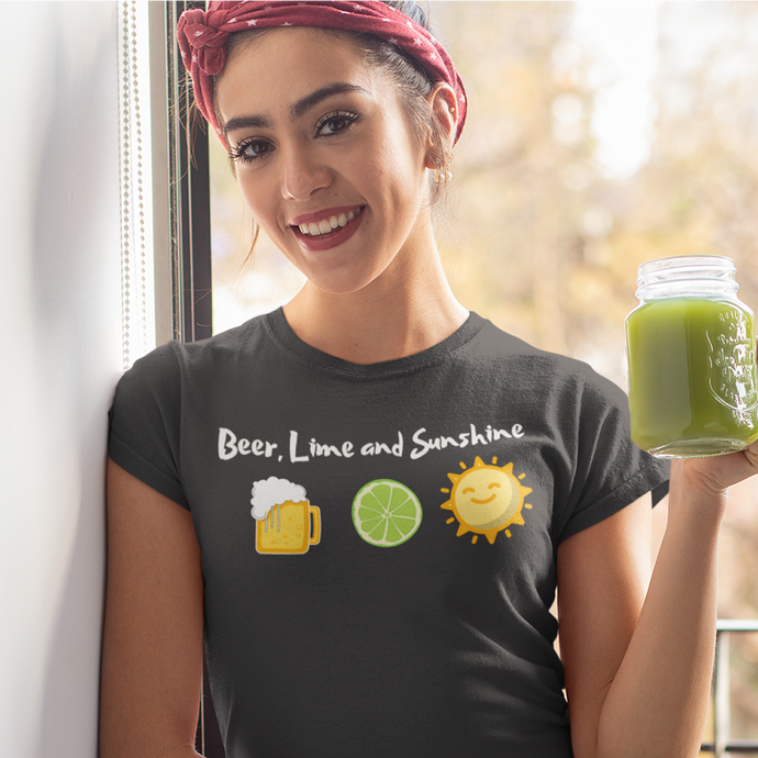 Beer, Lime, and Sunshine Women's short sleeve t-shirt - Cabo Easy