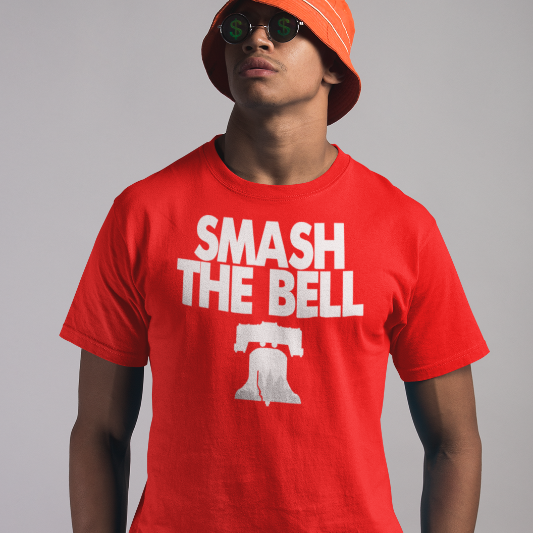 Smash the Bell Philadelphia Baseball Unisex t-shirt – Where I Beach