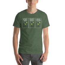 Load image into Gallery viewer, Optimist, Pessimist, and Realist Margarita Drinking Unisex T-Shirt - Cabo Easy
