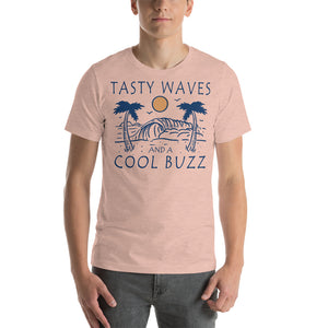 Tasty Waves and a Cool Buzz Unisex T-Shirt - Cabo Easy