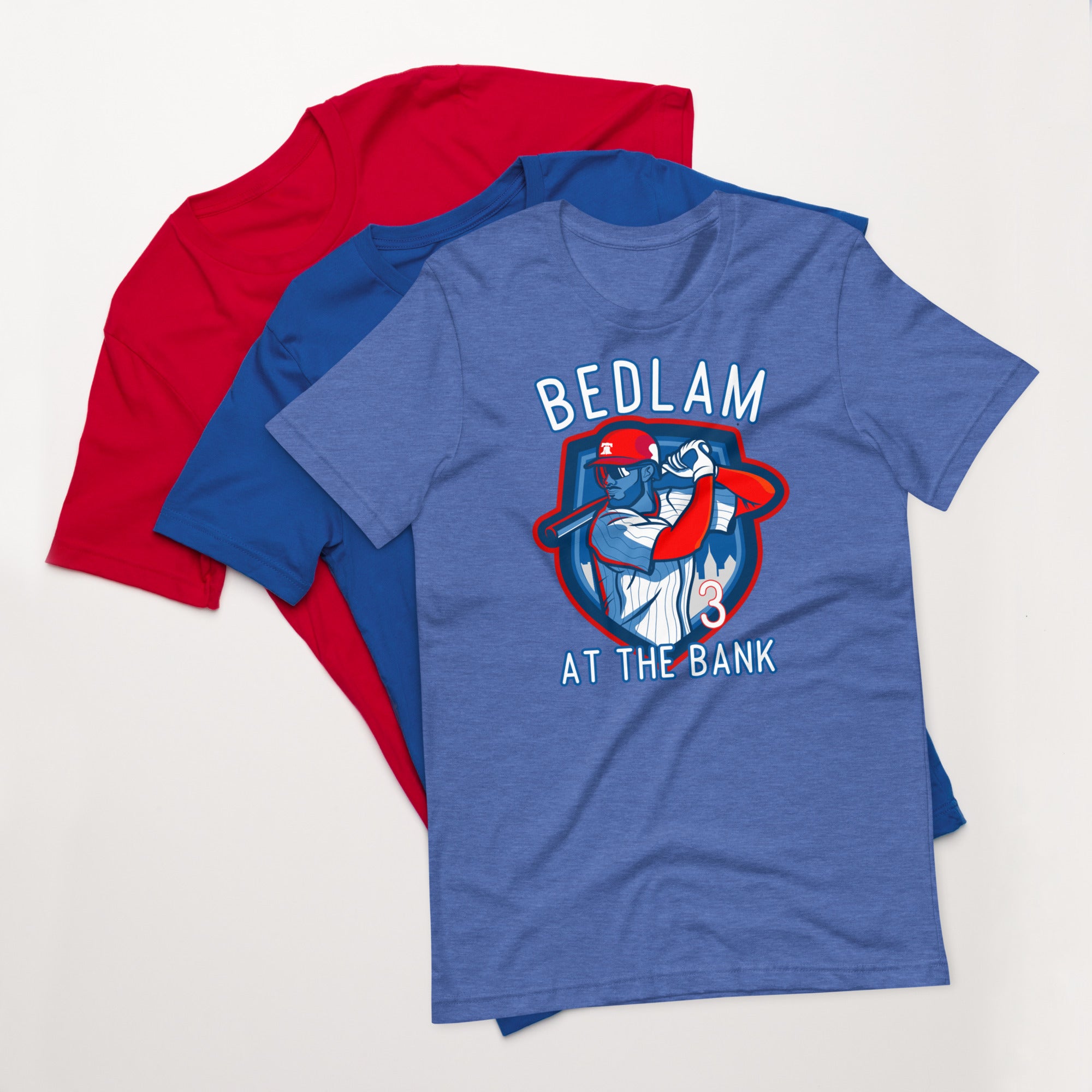 Bedlam at the Bank Shirt Phillies Shirt Philadelphia 