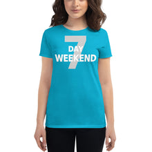 Load image into Gallery viewer, 7 Day Weekend Women&#39;s short sleeve t-shirt - Cabo Easy
