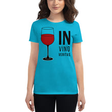 Load image into Gallery viewer, In Vino Veritas Women&#39;s T-Shirt - Cabo Easy
