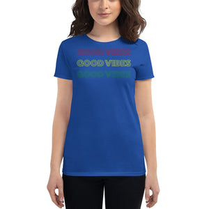 Good Vibes Women's short sleeve t-shirt - Cabo Easy
