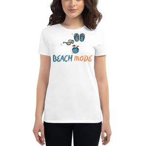 Beach Mode Women's short sleeve t-shirt - Cabo Easy