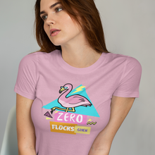 Load image into Gallery viewer, Zero Flocks Given - Women&#39;s short sleeve t-shirt - Cabo Easy
